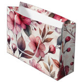 Cherry Blossom Groot Cadeauzakje (Voorkant Gekanteld)