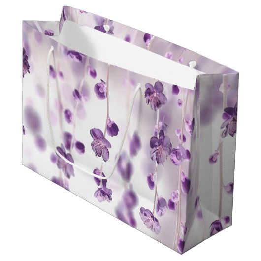 Cherry blossom groot cadeauzakje (Voorkant Gekanteld)