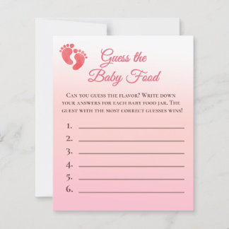 Cherry Blossom Guess de Baby Food Shower spel