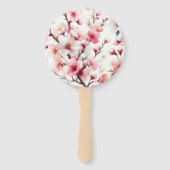 Cherry Blossom Handwaaier (Achterkant)