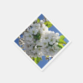 Cherry blossom hart servet (Hoek)