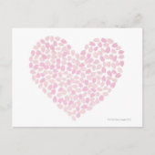 Cherry Blossom Heart Briefkaart (Voorkant)