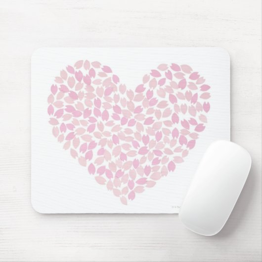 Cherry Blossom Heart Muismat (Met muis)