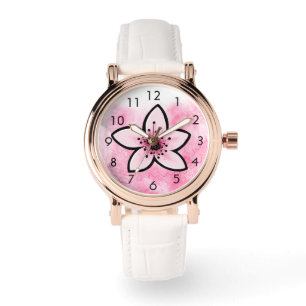 Cherry Blossom Horloge