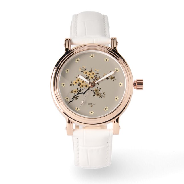 Cherry Blossom Horloge (Voorkant)