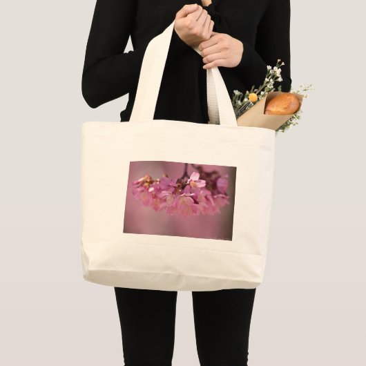 Cherry Blossom Hot Spring 2012 Apparel & Gifts Grote Tote Bag (Voorkant (product))