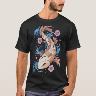 Cherry Blossom I Japanse vis I Koi Carp T-shirt