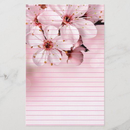 Cherry Blossom in Bloom Briefpapier (Voorkant)