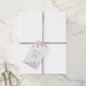 Cherry Blossom in Bloom Garden Bridal Shower Cadeaulabel (Met Touw)