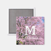 Cherry Blossom in Bloom Magneet (Voorkant / Achterkant)