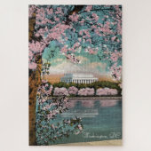 Cherry Blossom in DC Large Puzzle Legpuzzel (Verticaal)