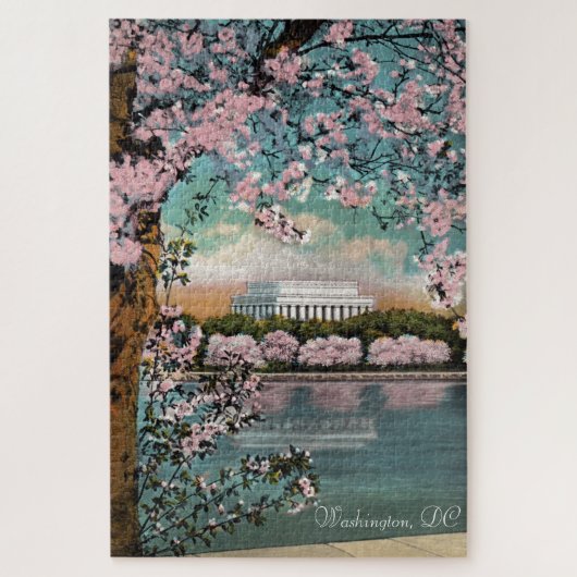 Cherry Blossom in DC Large Puzzle Legpuzzel (Verticaal)