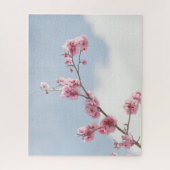 Cherry Blossom in de hemel Legpuzzel (Verticaal)