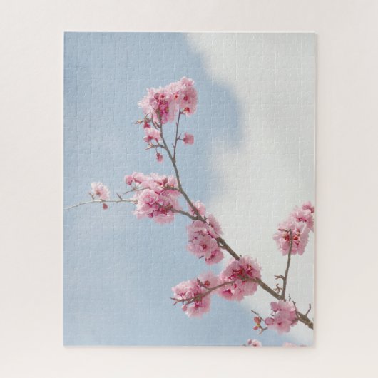 Cherry Blossom in de hemel Legpuzzel (Verticaal)