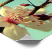 Cherry Blossom in het Sky Poster (Hoek)