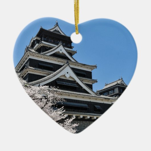 Cherry Blossom in Japan Keramisch Ornament (Voorkant)