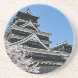 Cherry Blossom in Japan Zandsteen Onderzetter