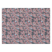 Cherry blossom in pink and blue tafelkleed (Voorkant (Horizontaal))