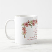 Cherry Blossom in Pink voor moeder Koffiemok (Links)