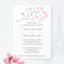 Cherry Blossom in Pink Wedding
