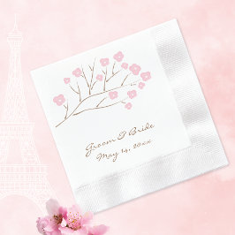 Cherry Blossom in Pink Wedding Servetten