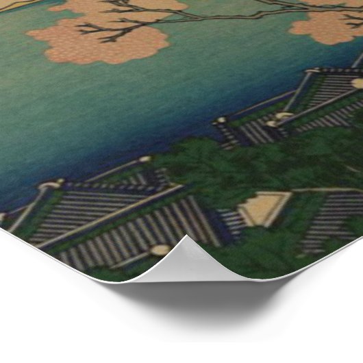 Cherry Blossom in Shinagawa Poster (Hoek)