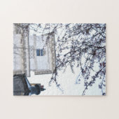 Cherry Blossom in Spring, Londen, Engeland Legpuzzel (Horizontaal)