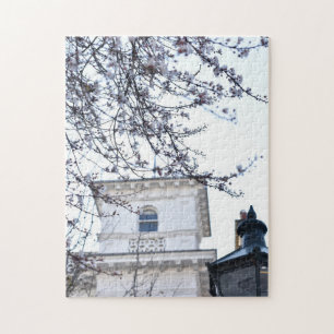 Cherry Blossom in Spring, Londen, Engeland Legpuzzel