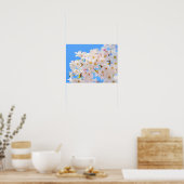 Cherry Blossom in Spring Poster (Keuken)