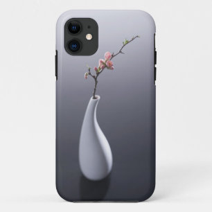 Cherry blossom in vase iPhone 11 hoesje