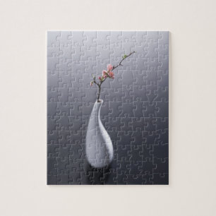 Cherry blossom in vase legpuzzel