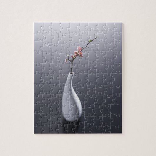 Cherry blossom in vase legpuzzel (Verticaal)