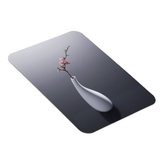 Cherry blossom in vase magneet (Rechterzijde)