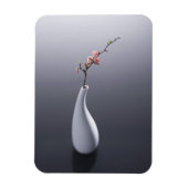 Cherry blossom in vase magneet (Verticaal)