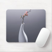 Cherry blossom in vase muismat (Met muis)