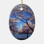 Cherry Blossom in Washington D.C. Keramisch Ornament (Voorkant)