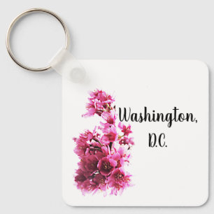 Cherry Blossom in Washington D.C. Sleutelhanger
