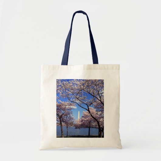 Cherry Blossom in Washington DC Canvas Canvas tas (Voorkant)