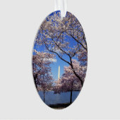 Cherry blossom in Washington DC Foto Ornament (voorkant)