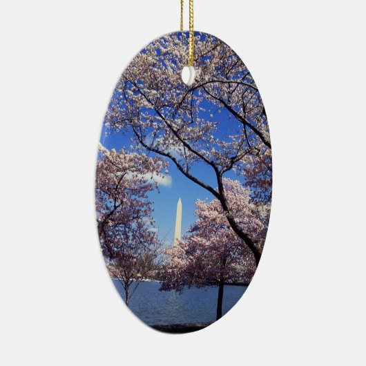 Cherry Blossom in Washington DC Keramisch Ornament (Rechts)
