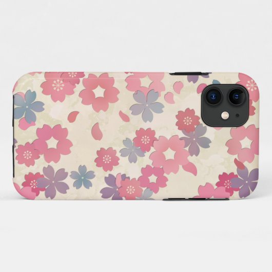 Cherry Blossom iphone case (Achterkant (horizontaal))