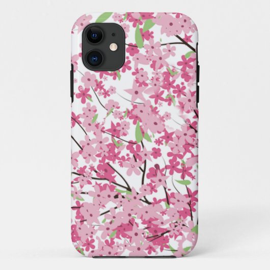 Cherry Blossom iPhone SE/5/5S Barely Daar Hoesje (Achterkant)