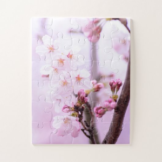 Cherry blossom Japan florroze Jig Legpuzzel (Verticaal)
