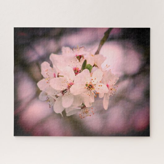Cherry blossom Japan florroze uniek Legpuzzel (Horizontaal)