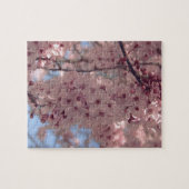 Cherry blossom Japan florroze uniek Legpuzzel (Horizontaal)