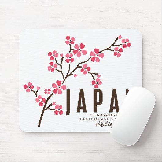 CHERRY BLOSSOM - JAPAN MUISMAT (Met muis)