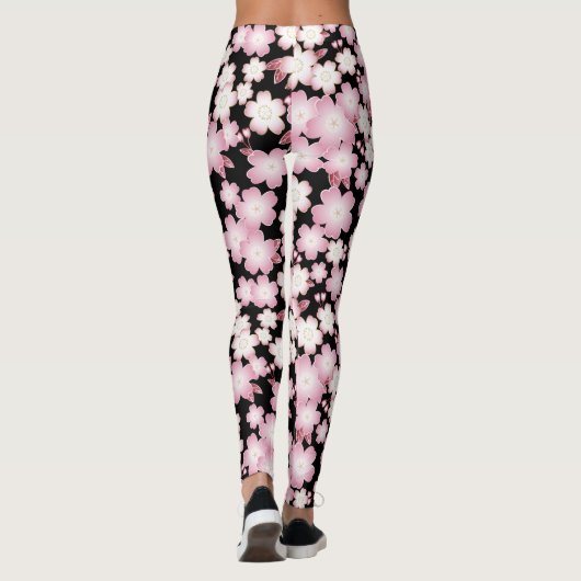 Cherry Blossom -Japanese Sakura- Leggings (Achterkant)