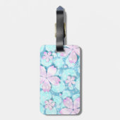 Cherry Blossom Japanner Kawaii Pond Bagagelabel (Achterkant verticaal)