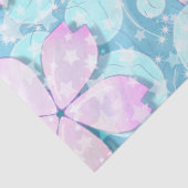 Cherry Blossom Japanner Kawaii Pond Tissuepapier (Detail)