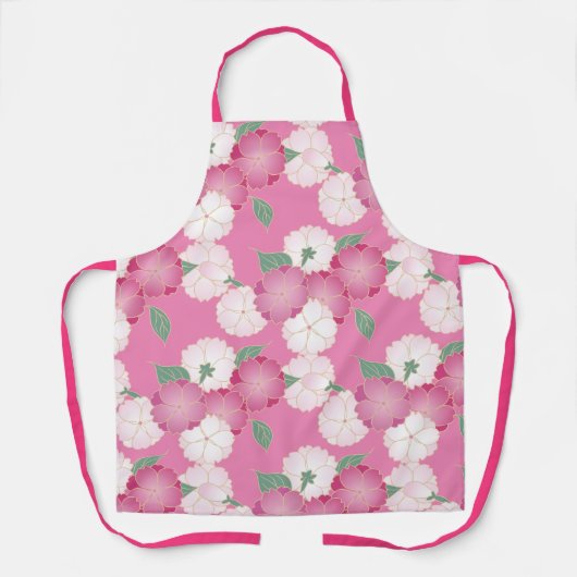 Cherry Blossom, Japans design Schort (Voorkant)